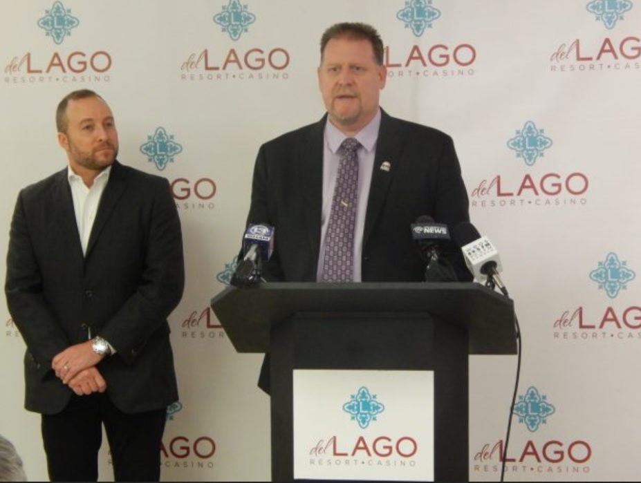 IBEW Local 840 Business Manager Mike Davis - del Lago Resort and Casino